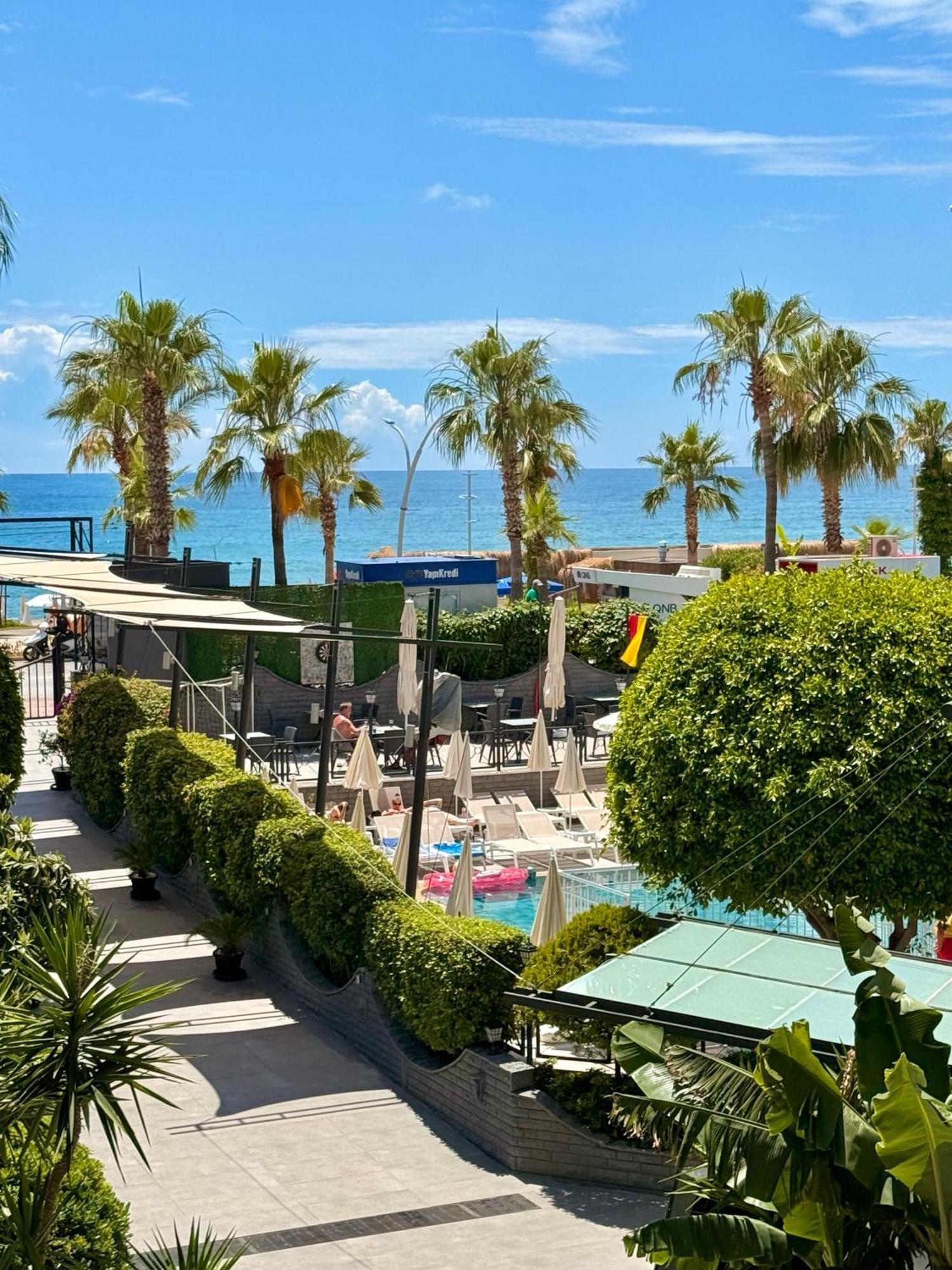 Sa Apartments! Beachfront With Sea View & Pool * Alanya
